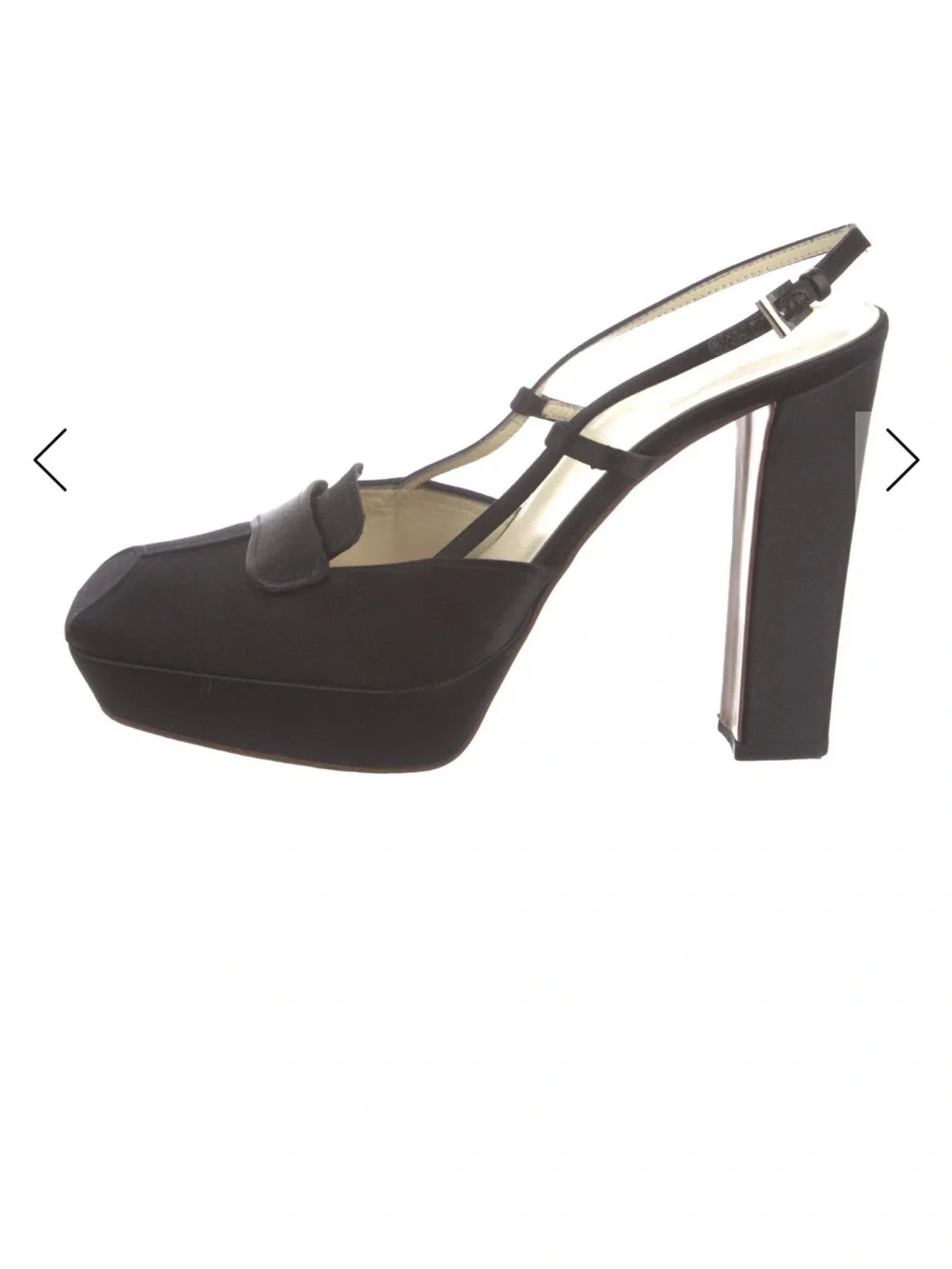 Prada chic slingback